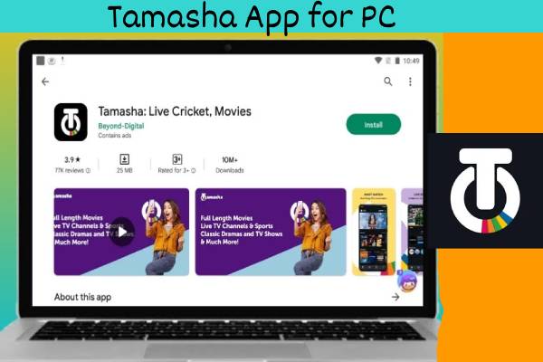 Tamasha App for PC