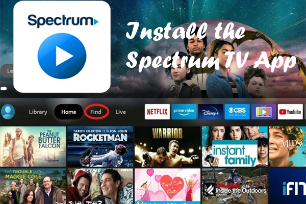 spectrum tv app on pc