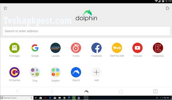 Features Dolphin Web Browser For PC
