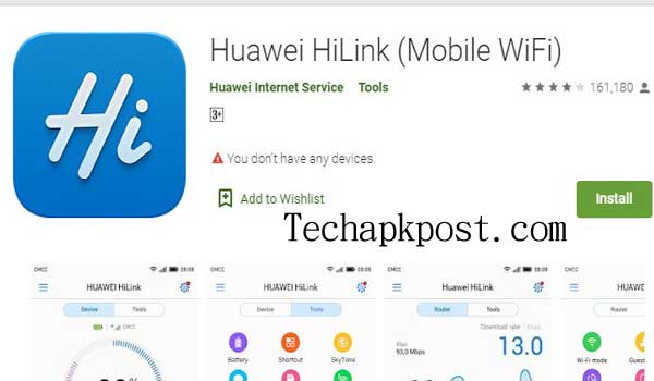 Download Huawei HiLink For PC