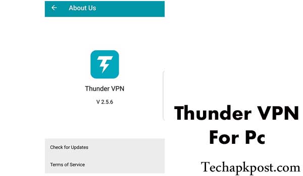 Thunder VPN For Laptop