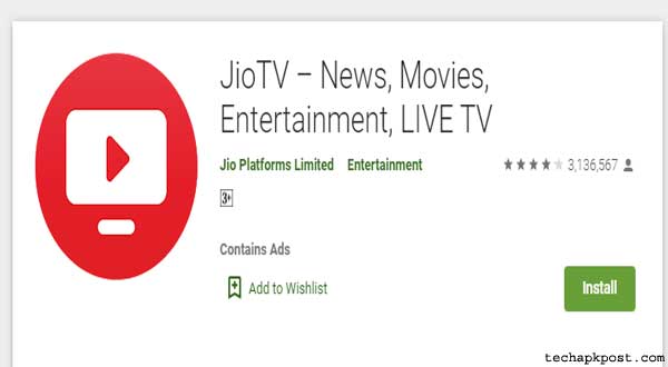 Jio TV for Pc