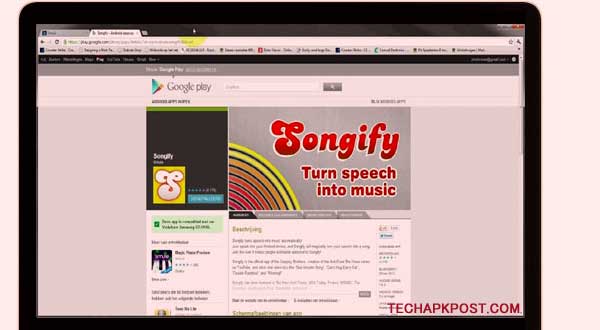 Songify For Windows Via Bluestacks Emulator