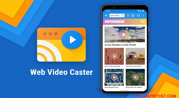Features of web video caster