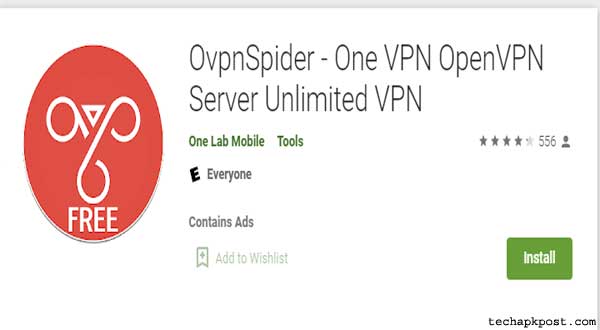 OvpnSpider For PC
