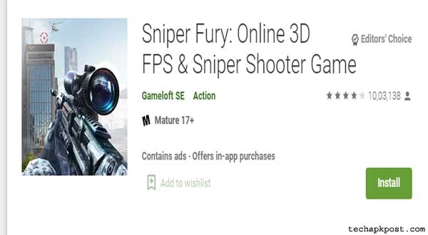 Sniper Fury PC